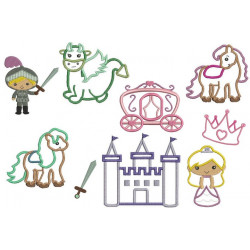 Stickserie Prinzessin